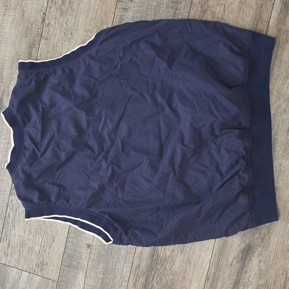 vintage Adidas reversible V-neck golf vest - Picture 6 of 8